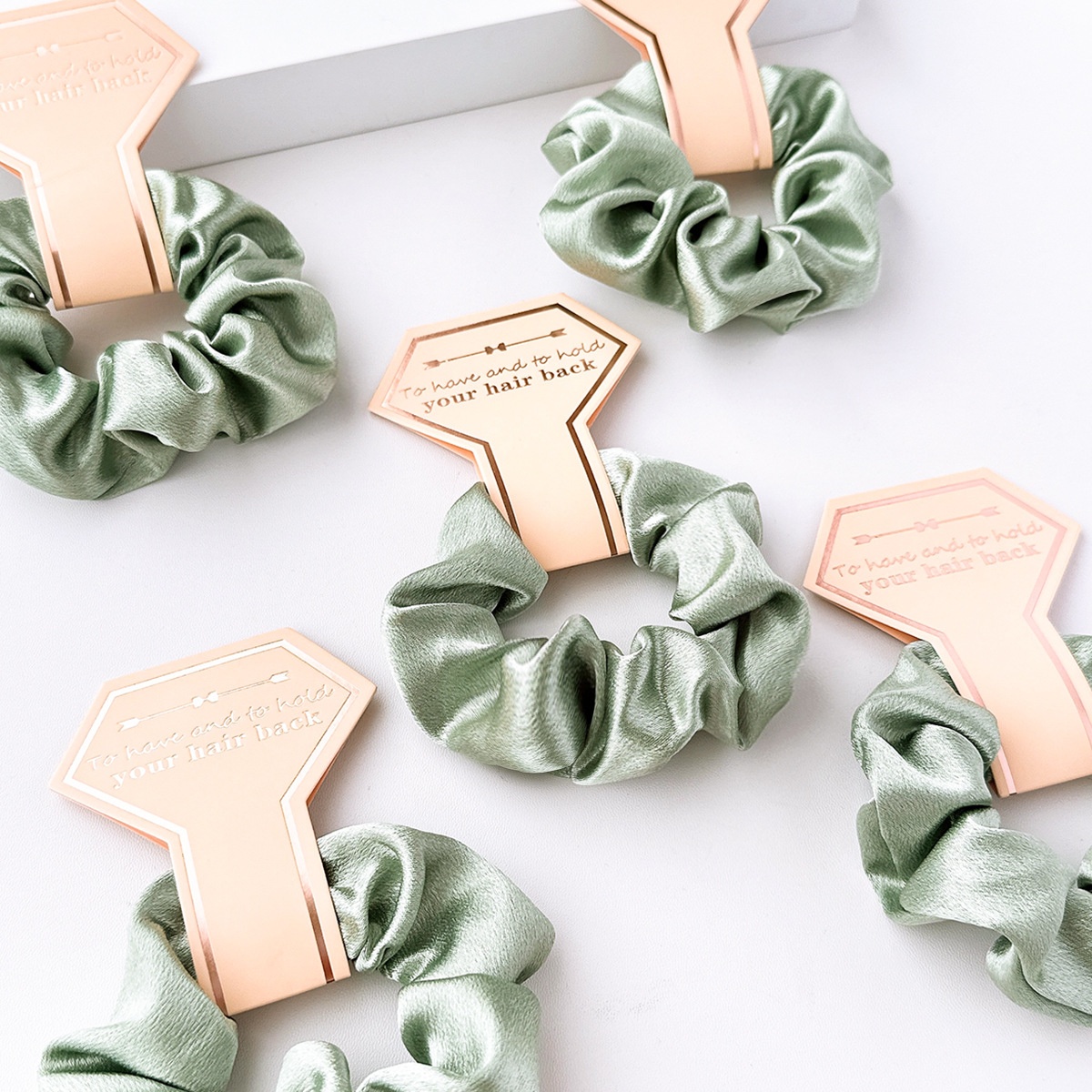 Women's Everyday Simple Fabric Hair Tie Scrunchie Solid Color