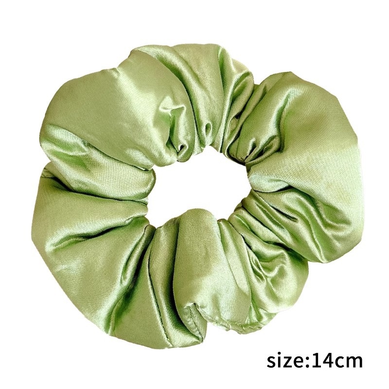 Women's Sweet Bun Scrunchie Hair Tie Multi-layer Lace Knit Cloth