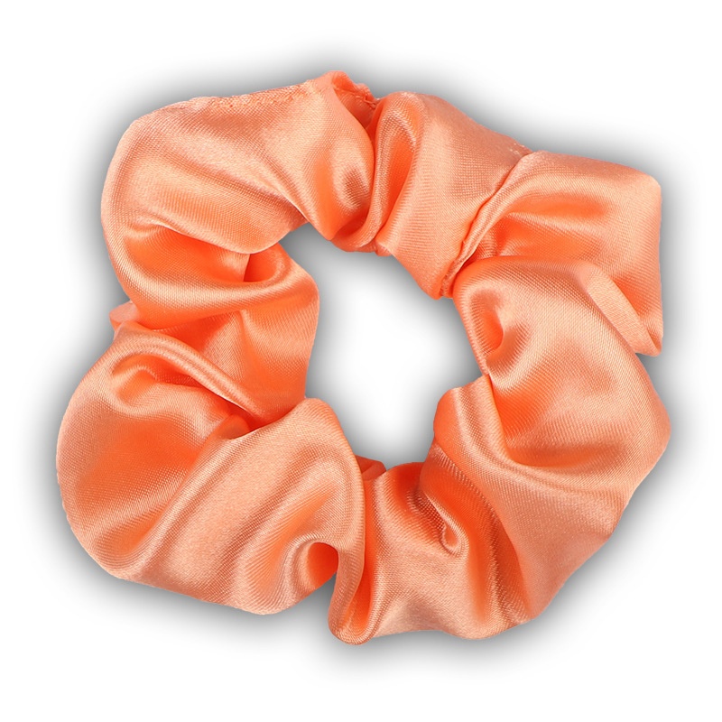 Women's Elegant Satin Hair Scrunchies Daily Headwear Solid Color