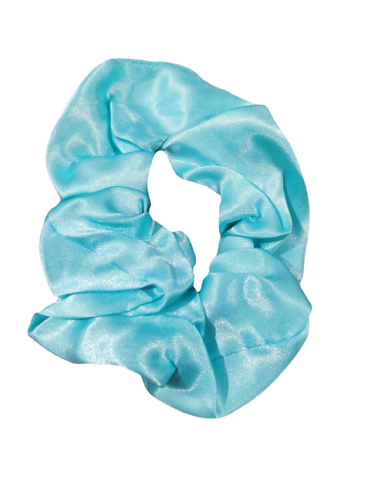 Women's Elegant Satin Hair Scrunchies Daily Headwear Solid Color