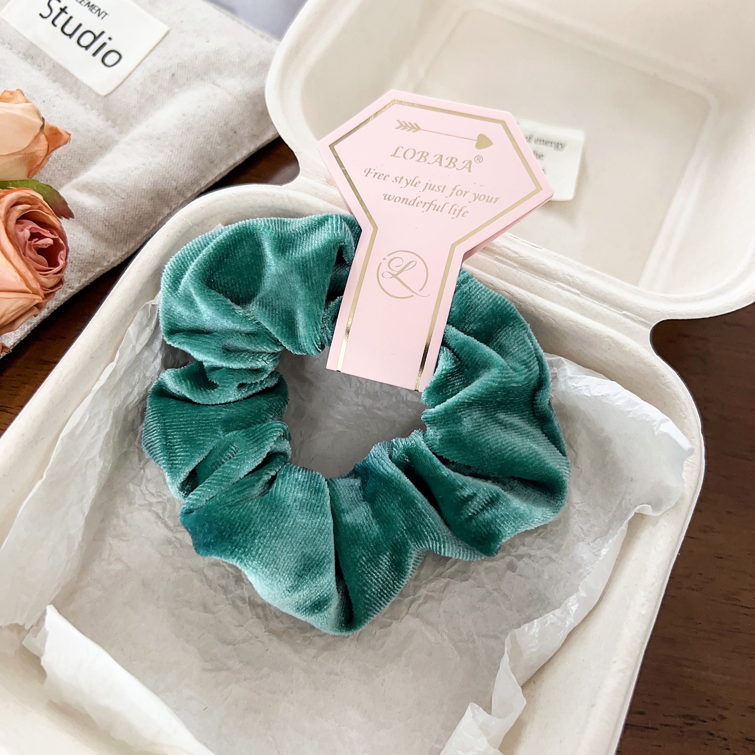 Women's Classic Daily Vacation Cloth Hair Scrunchie Solid Color