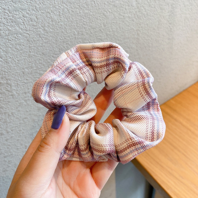 Women's Daily Damage-Free Fabric Hair Tie Floral Polka Dots Bow