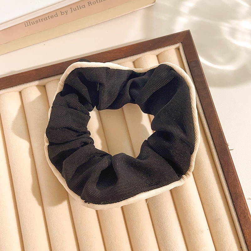 Women's Daily Sweet Rib-Knit Lace Hair Tie Solid Flower Lattice