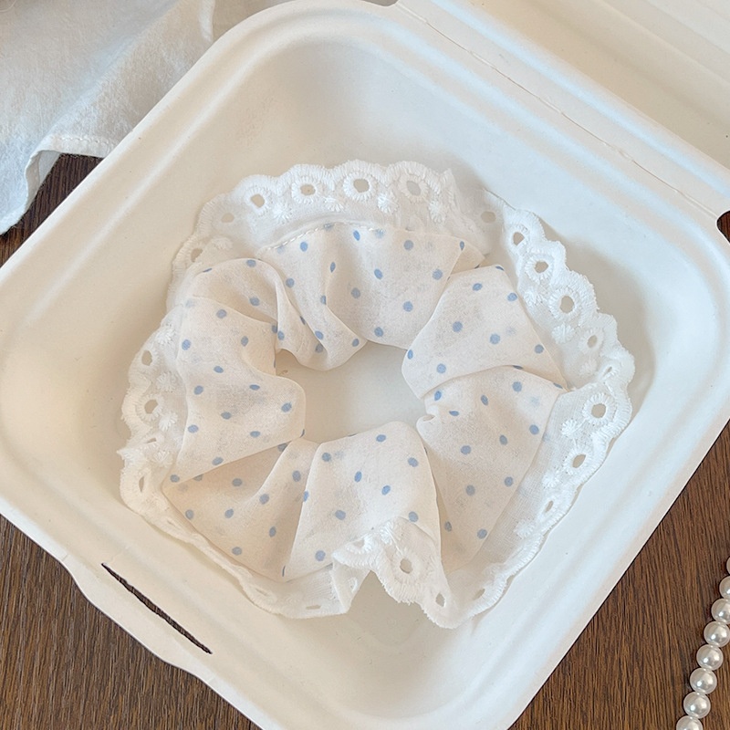 Women's Sweet Holiday Cloth Hair Tie Floral Butterfly Bowknot