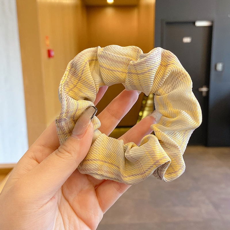 Women's Daily Damage-Free Fabric Hair Tie Floral Polka Dots Bow