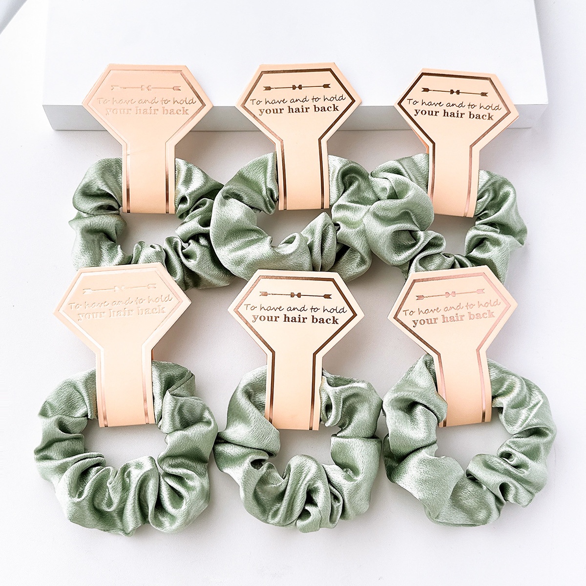 Women's Everyday Simple Fabric Hair Tie Scrunchie Solid Color