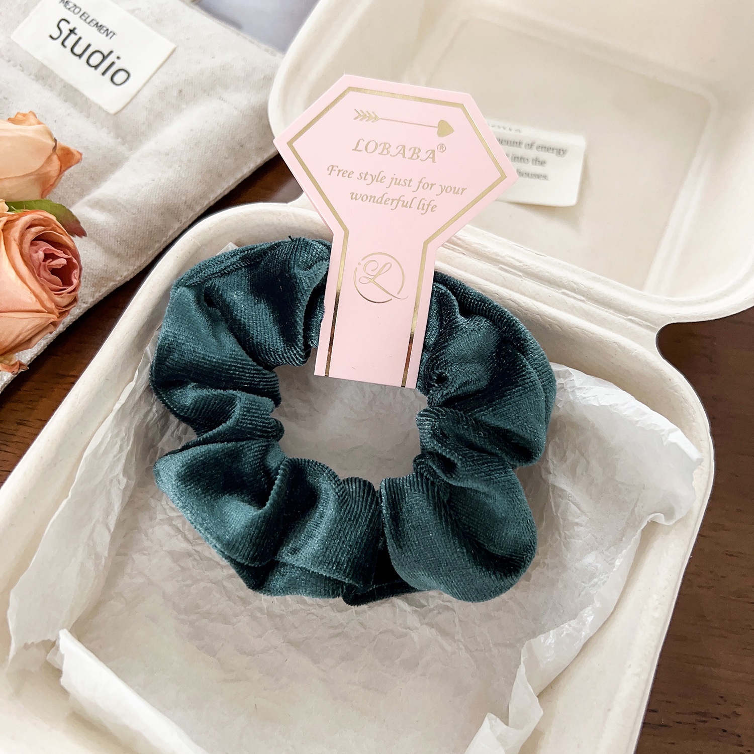 Women's Classic Daily Vacation Cloth Hair Scrunchie Solid Color