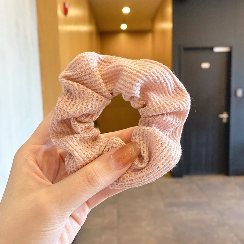 Women's Daily Damage-Free Fabric Hair Tie Floral Polka Dots Bow