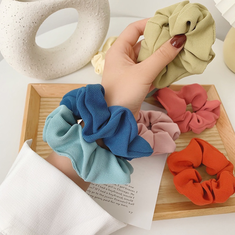 Women's Cute Daily Organza Hair Tie Lattice Flower Bow Knot