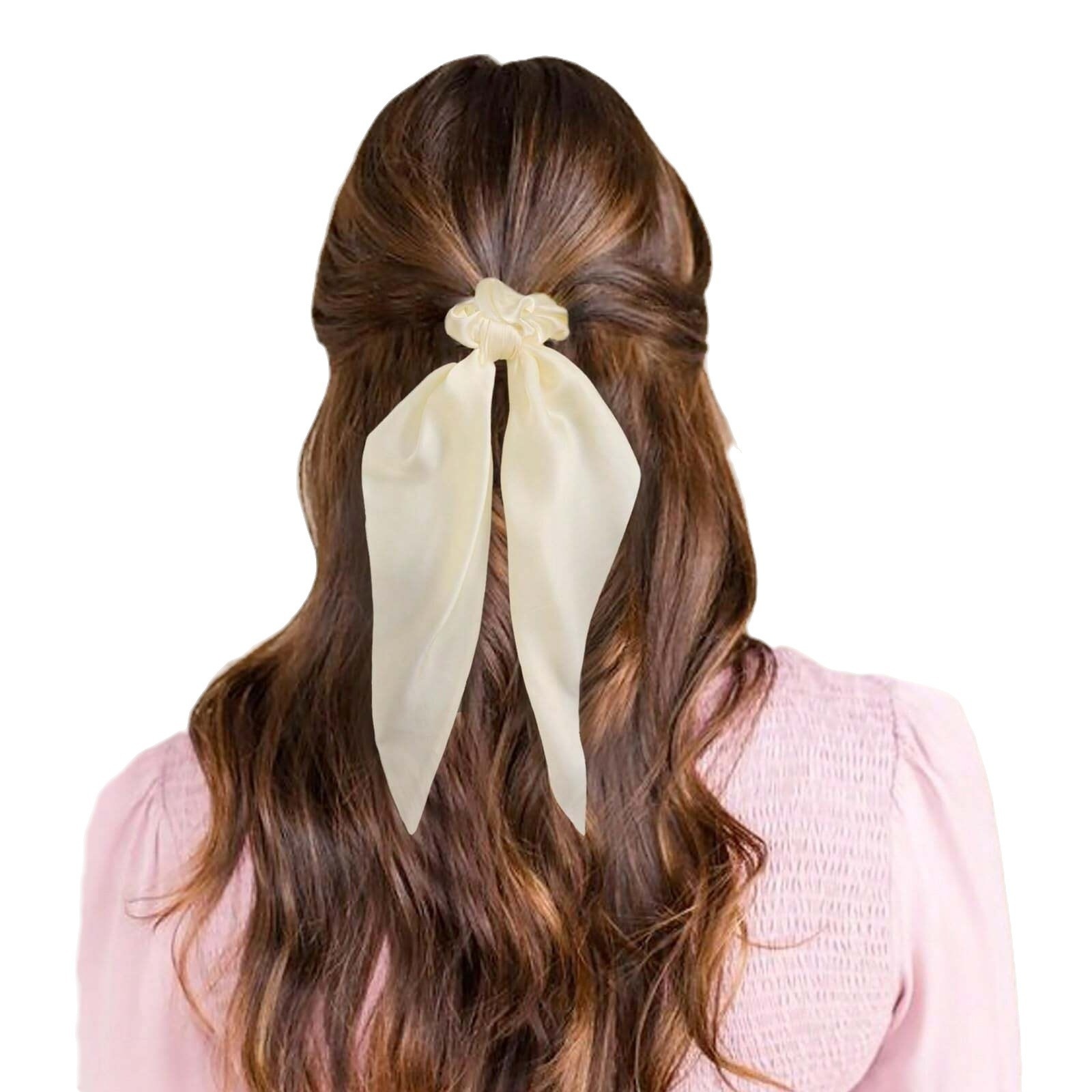 Women's Elegant Daily Cloth Hair Tie Simple Classic Solid Color