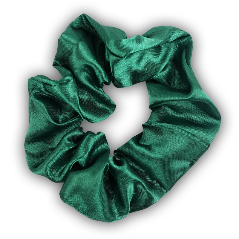 Women's Elegant Satin Hair Scrunchies Daily Headwear Solid Color