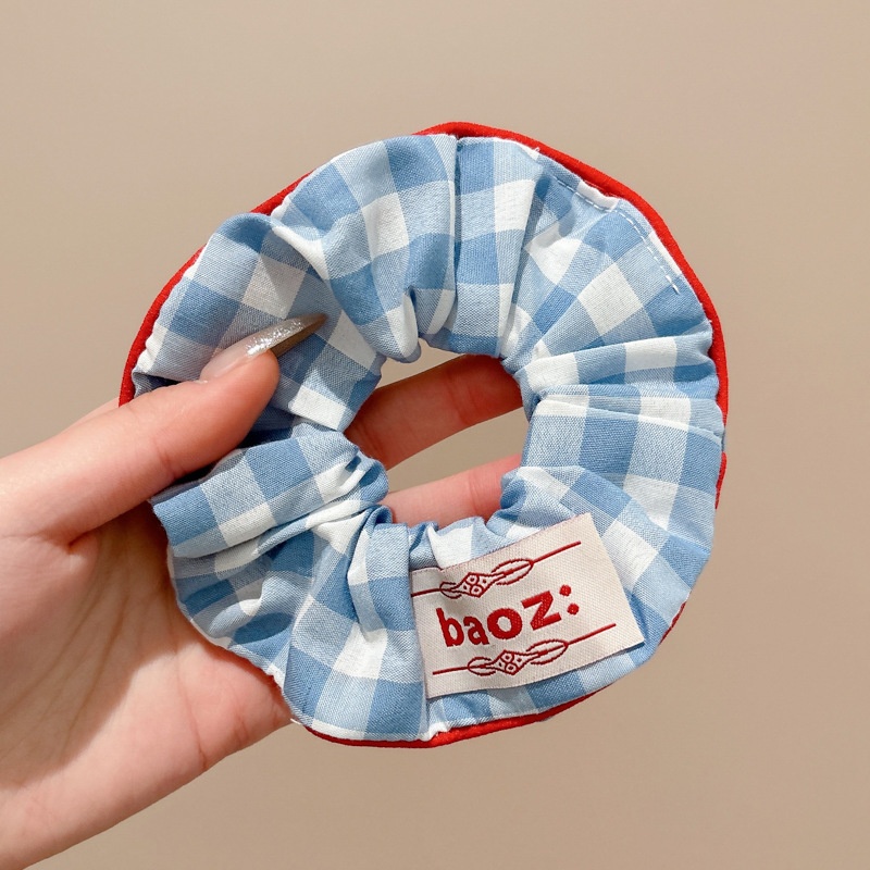 Women's Daily Damage-Free Fabric Hair Tie Floral Polka Dots Bow