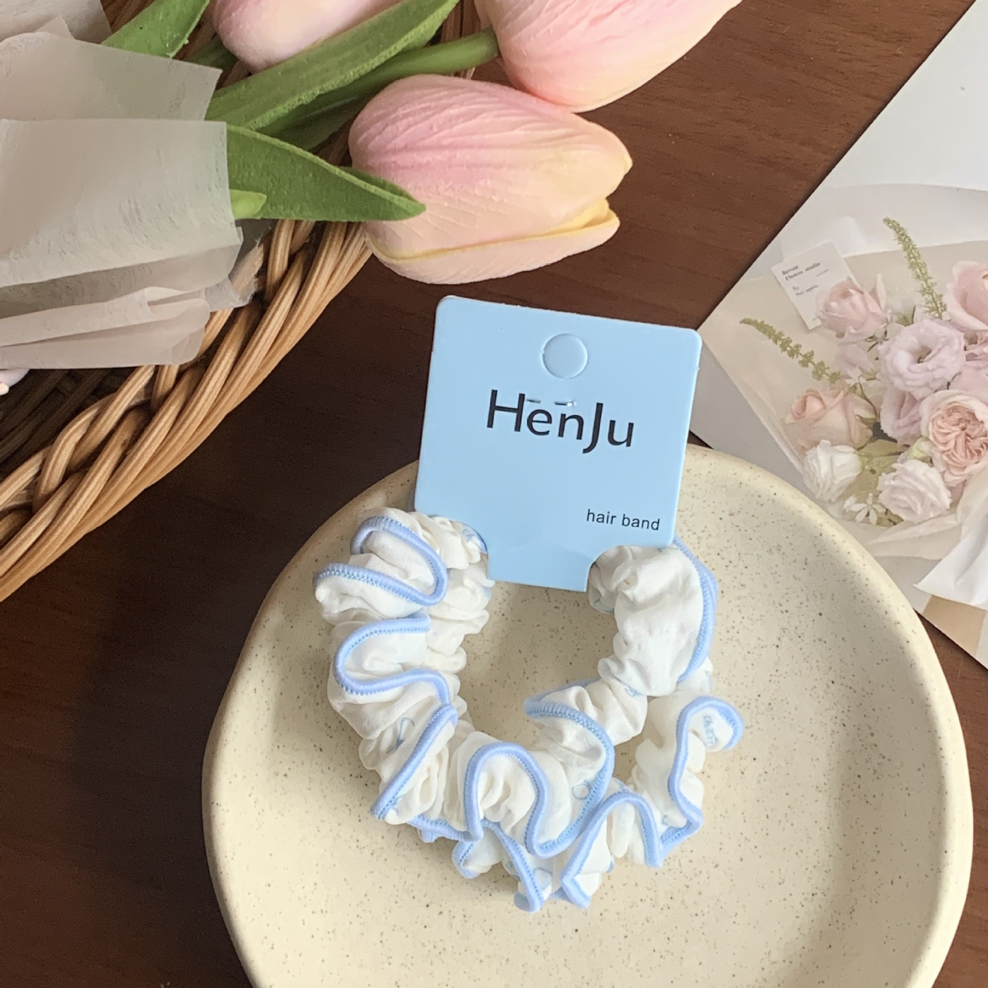 Women's Classic Daily Vacation Cloth Hair Scrunchie Solid Color