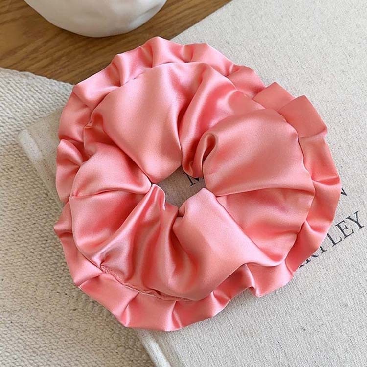 Women's Flower Hair Tie Sweet Street Style Grey Pink Floral Pattern