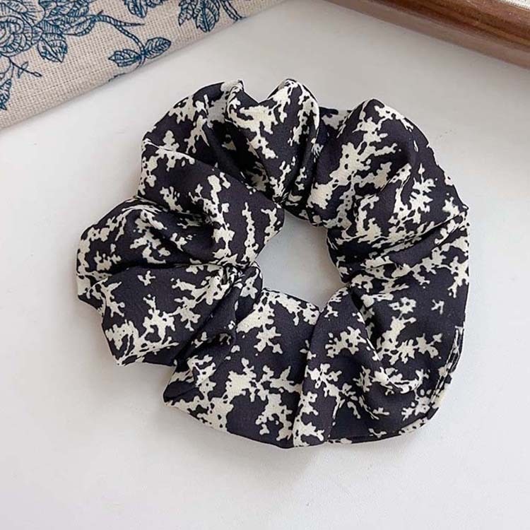 Women's Flower Hair Tie Sweet Street Style Grey Pink Floral Pattern