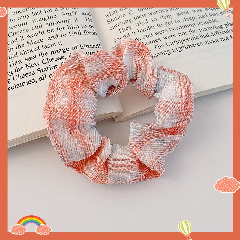 Women's Daily Damage-Free Fabric Hair Tie Floral Polka Dots Bow