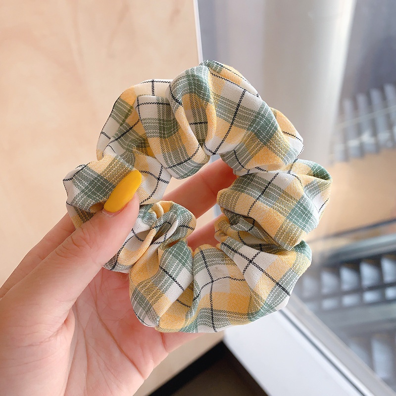 Women's Daily Damage-Free Fabric Hair Tie Floral Polka Dots Bow