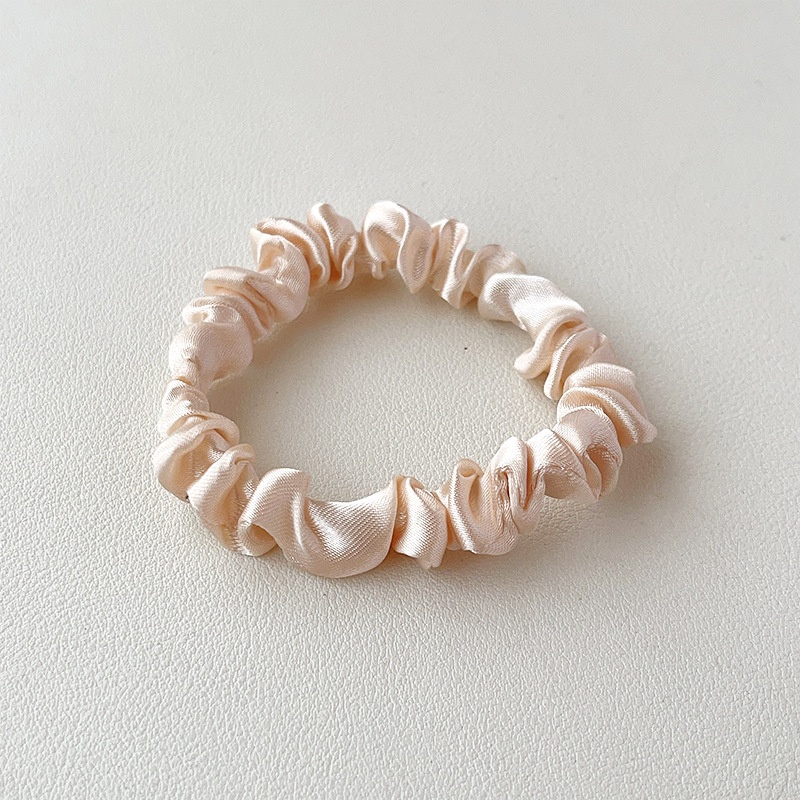 Women's Retro Satin Daily Holiday Hair Tie Scrunchie Solid Color