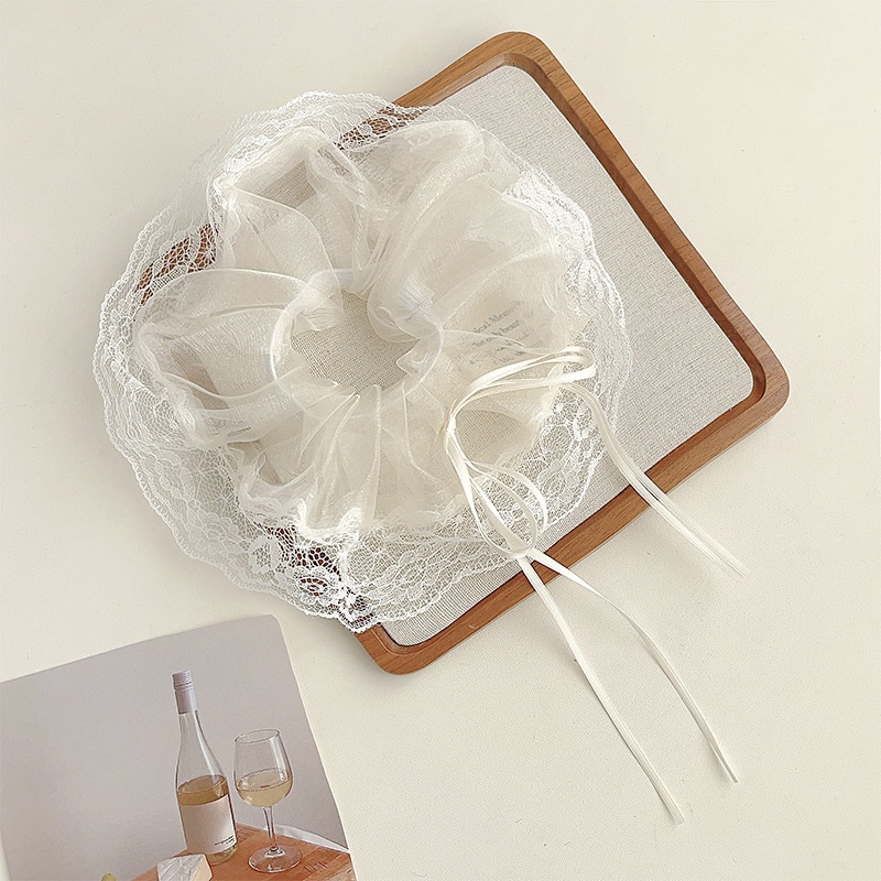 Women's Sweet Holiday Cloth Hair Tie Floral Butterfly Bowknot