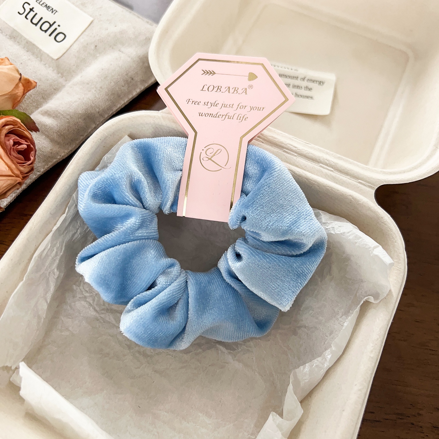 Women's Classic Daily Vacation Cloth Hair Scrunchie Solid Color