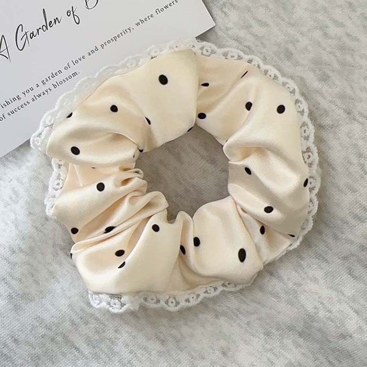 Women's Flower Hair Tie Sweet Street Style Grey Pink Floral Pattern