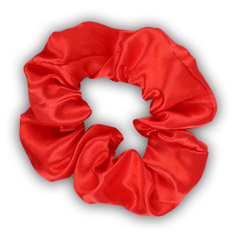 Women's Elegant Satin Hair Scrunchies Daily Headwear Solid Color