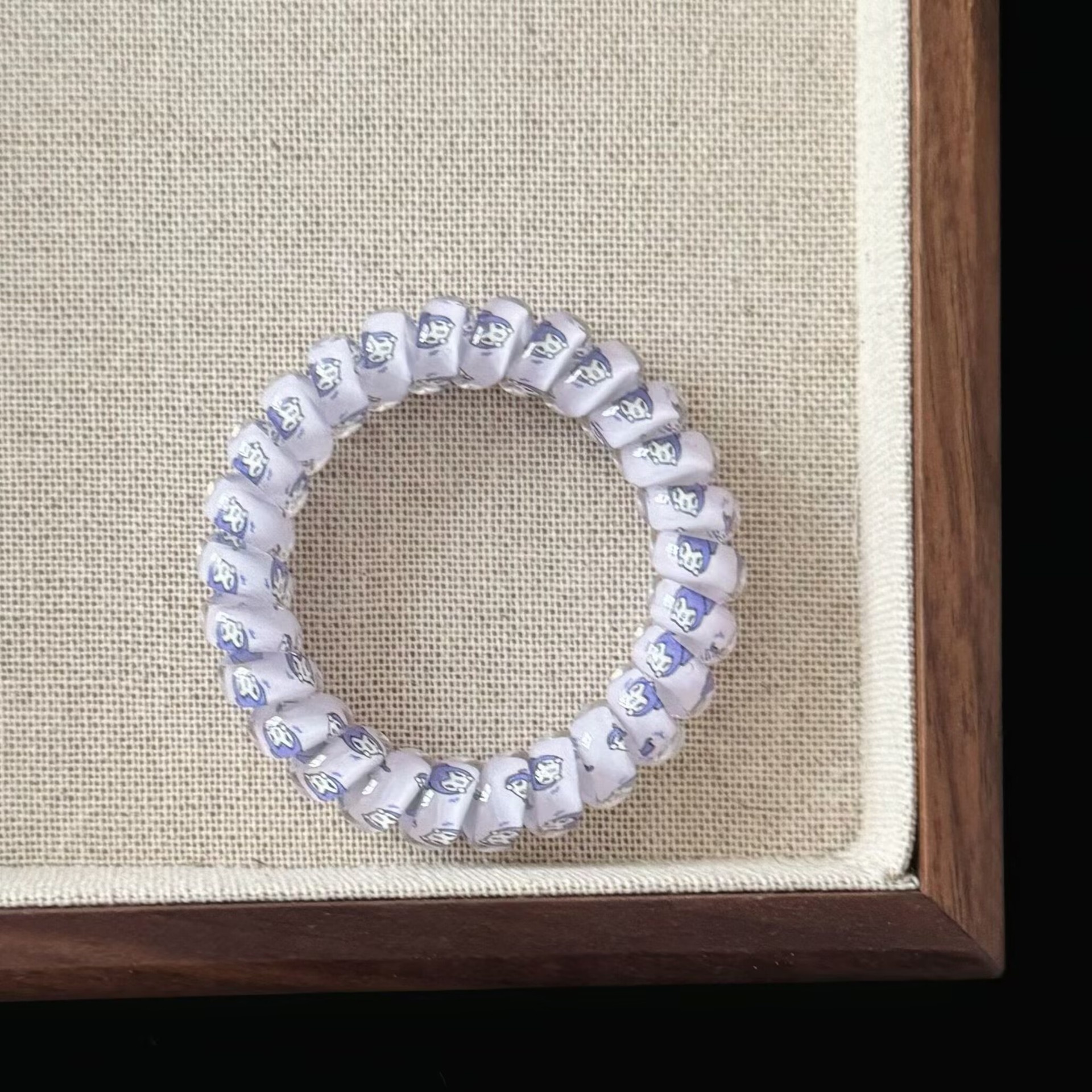 Girls Simple Telephone Cord Ponytail Hair Ties Summer Fresh Jelly Color