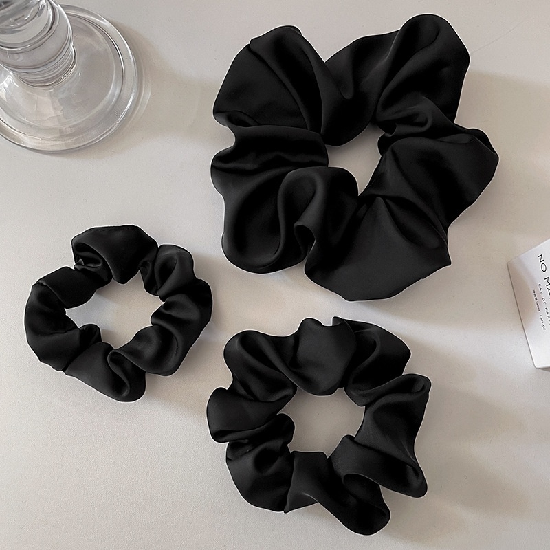 Women's Daily Fashion Silk Satin Scrunchie Hair Tie Solid Color