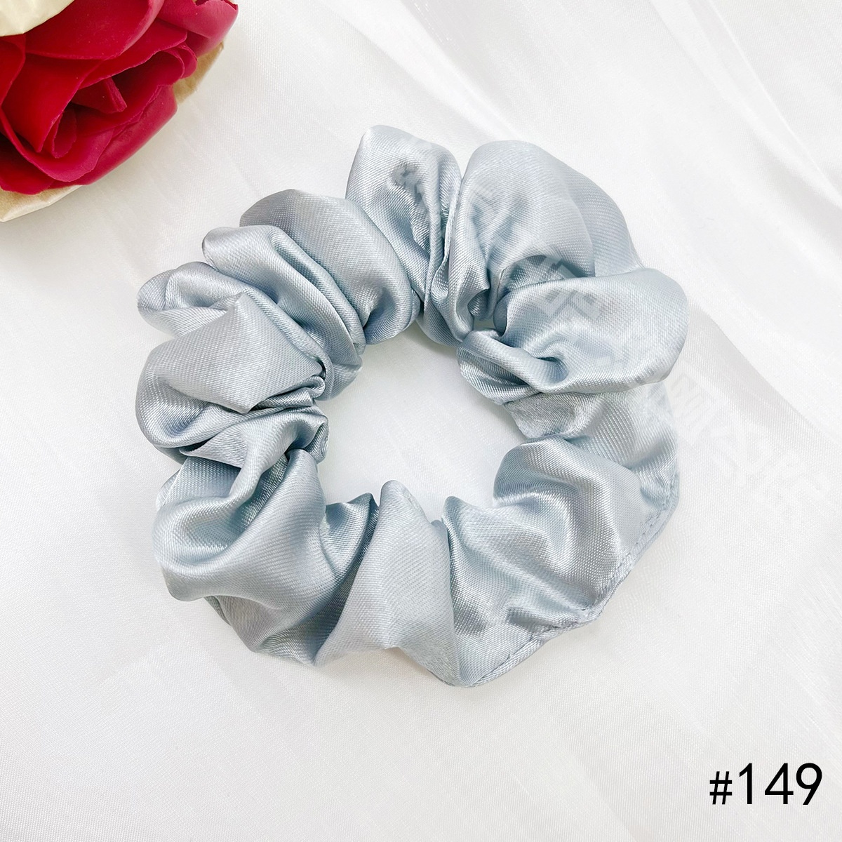 Women's Elegant Cloth Y2K Bohemian Scrunchie Hair Tie Solid Color