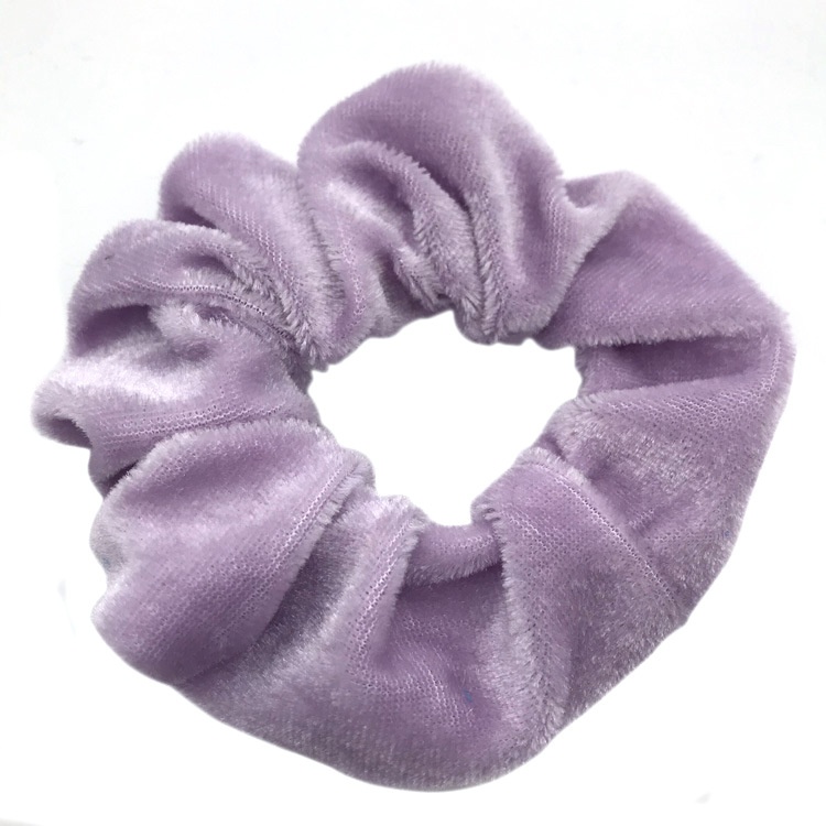 Women's Daily Wear Cloth Hair Tie Scrunchie Minimalist Solid Color