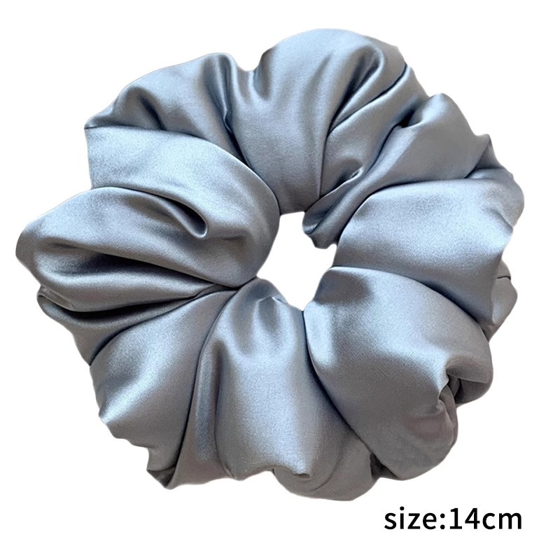 Women's Sweet Bun Scrunchie Hair Tie Multi-layer Lace Knit Cloth