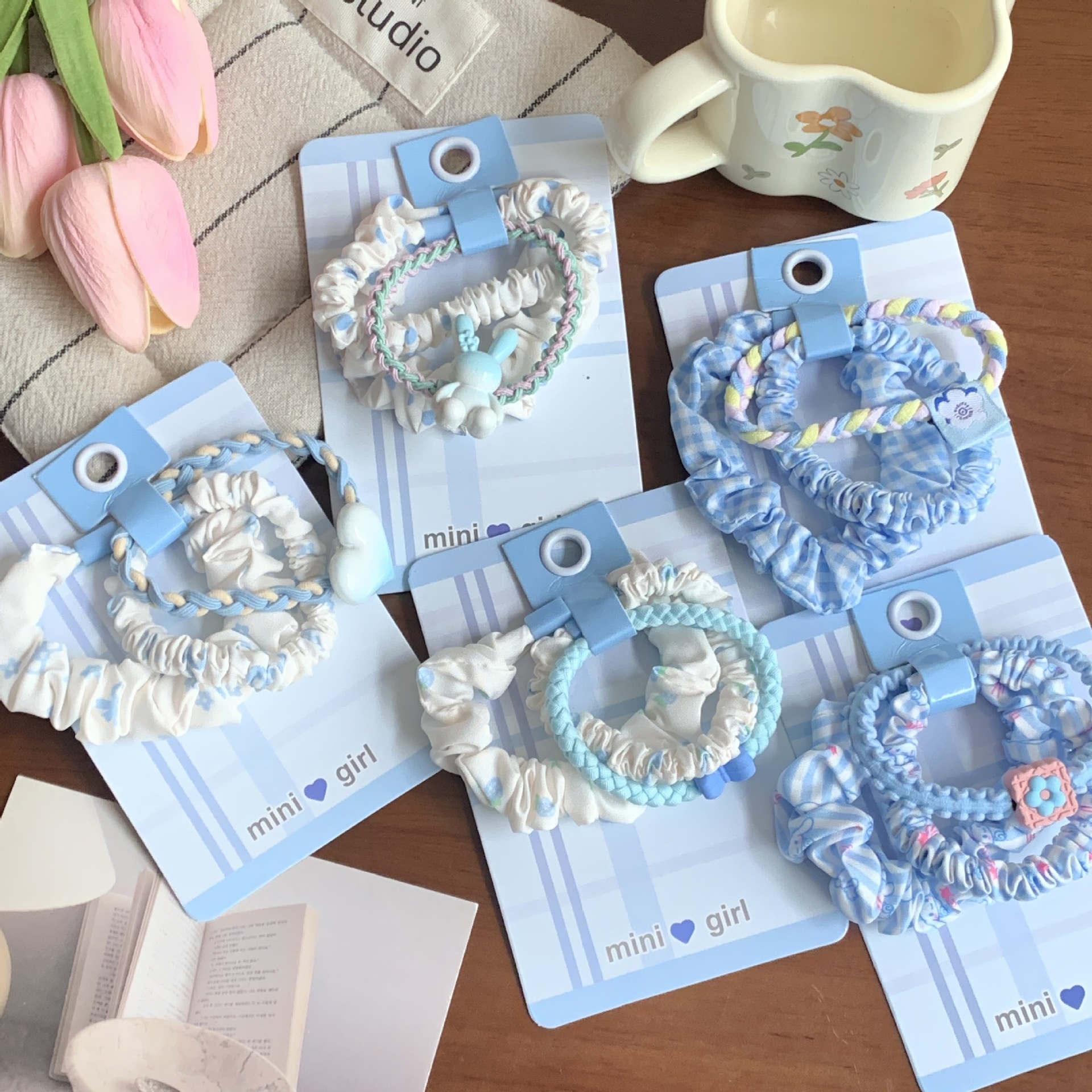 Women's Classic Daily Vacation Cloth Hair Scrunchie Solid Color