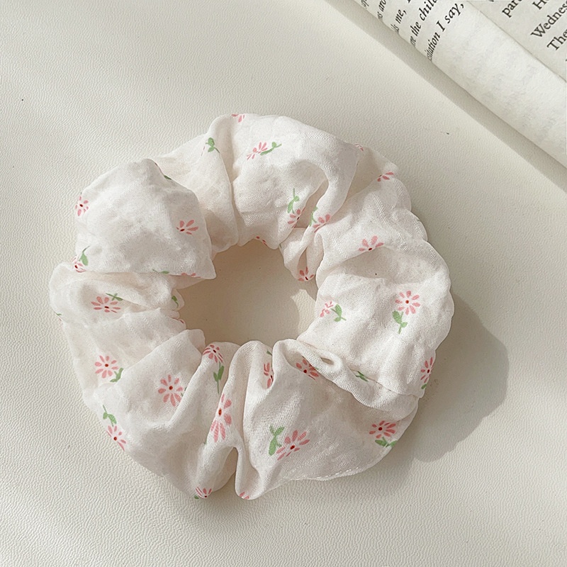 Women's Sweet Holiday Cloth Hair Tie Floral Butterfly Bowknot