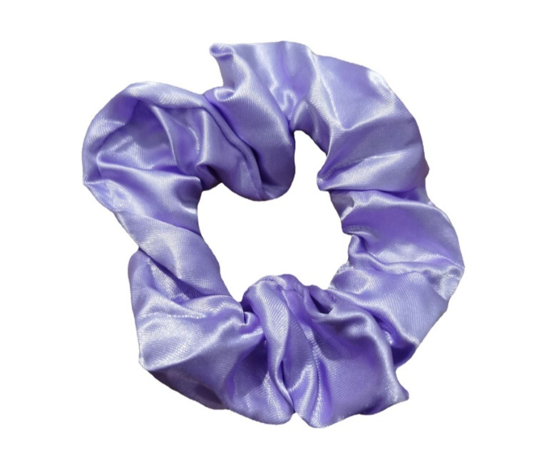 Women's Elegant Satin Hair Scrunchies Daily Headwear Solid Color