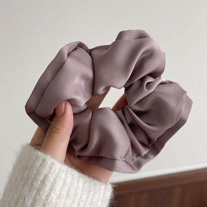 Women's Sweet Bun Scrunchie Hair Tie Multi-layer Lace Knit Cloth