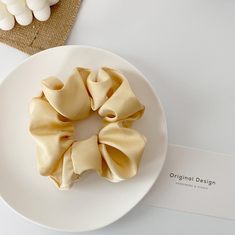 Women's Simple Daily Holiday Cloth Hair Scrunchies Solid Color