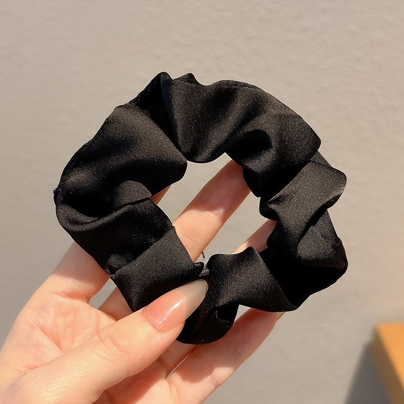 Women's Cloth Lace Scarf Scrunchie Daily Hair Tie Spring Tulip Floral