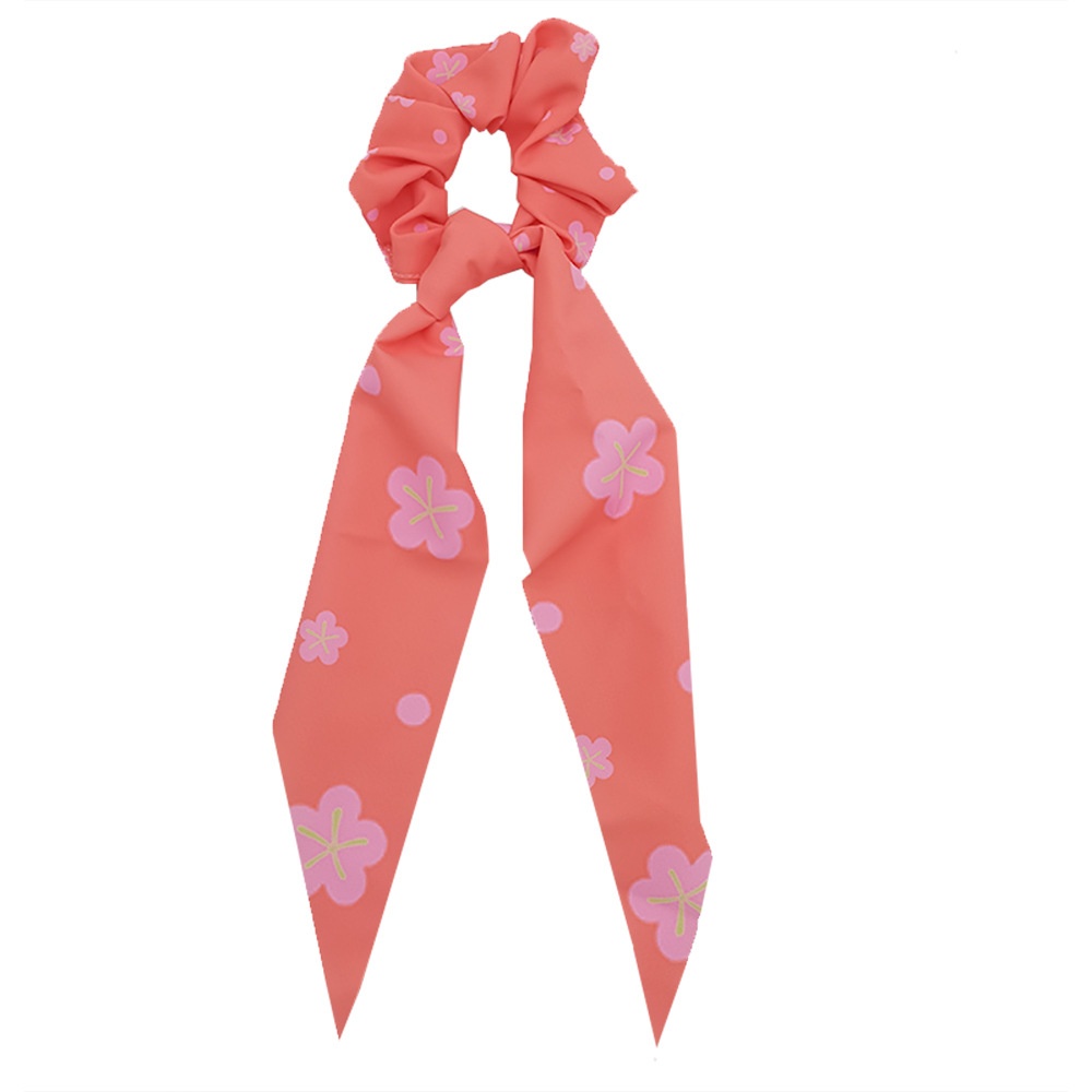 Girls Handmade Silk Hair Ribbon Demon Slayer Butterfly Anime Pattern