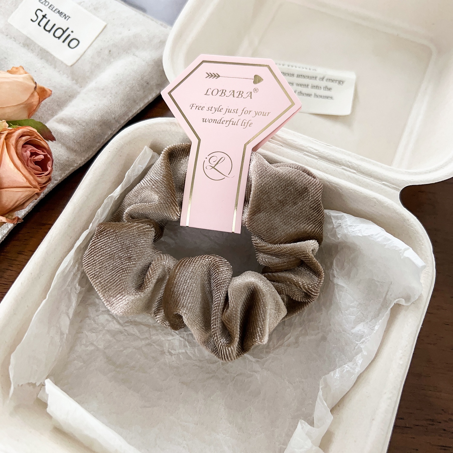 Women's Classic Daily Vacation Cloth Hair Scrunchie Solid Color