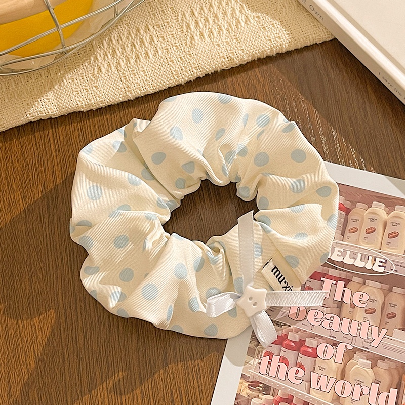 Women's Sweet Holiday Cloth Hair Tie Floral Butterfly Bowknot