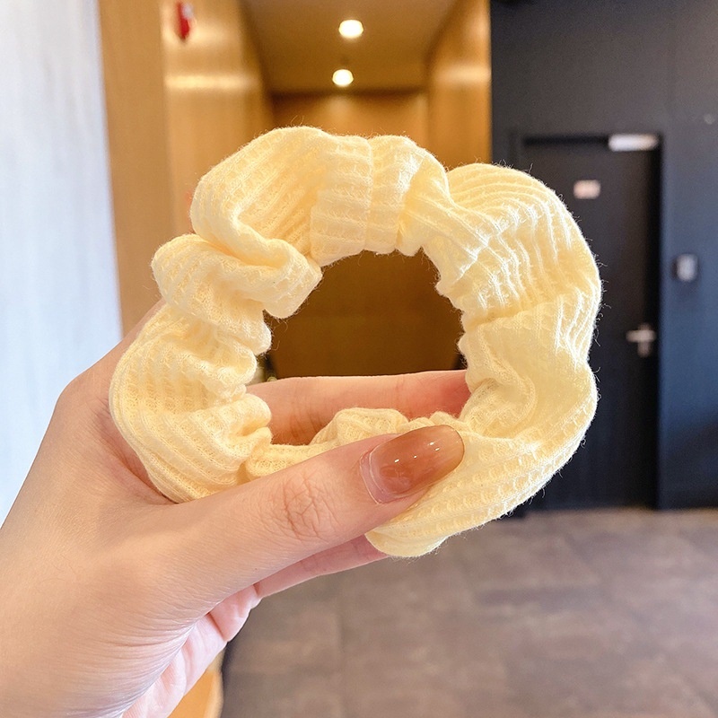 Women's Daily Damage-Free Fabric Hair Tie Floral Polka Dots Bow