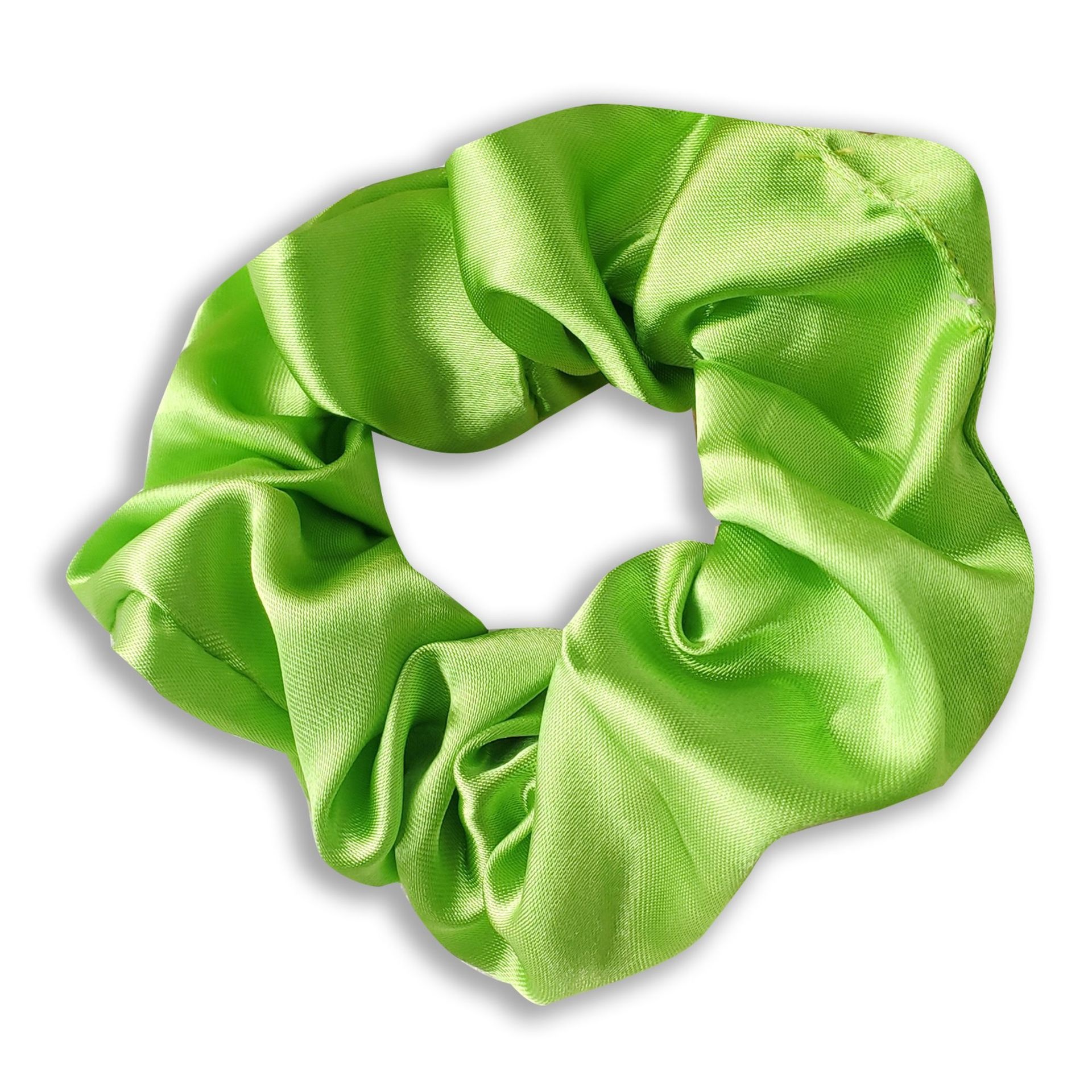 Women's Elegant Satin Hair Scrunchies Daily Headwear Solid Color