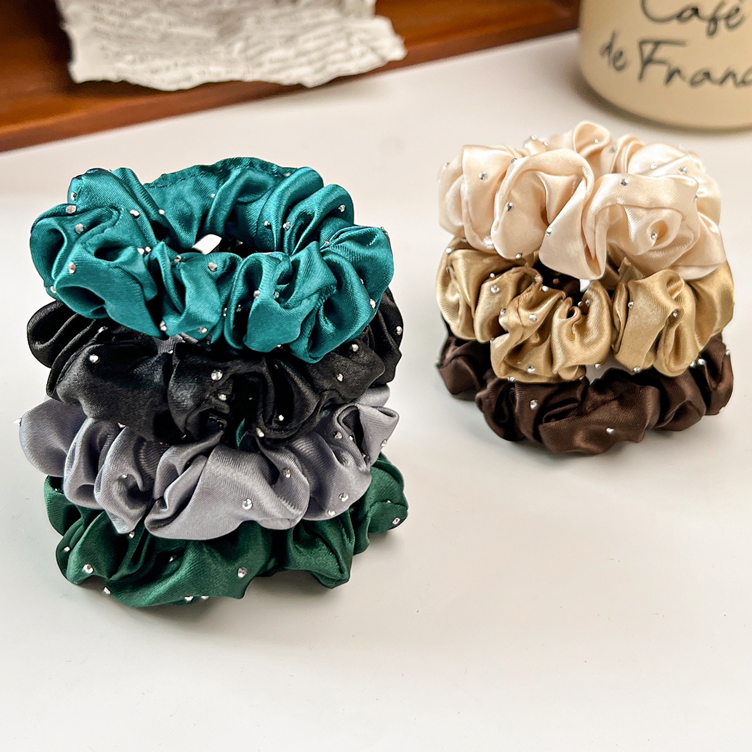 Women's Classic Daily Vacation Cloth Hair Scrunchie Solid Color