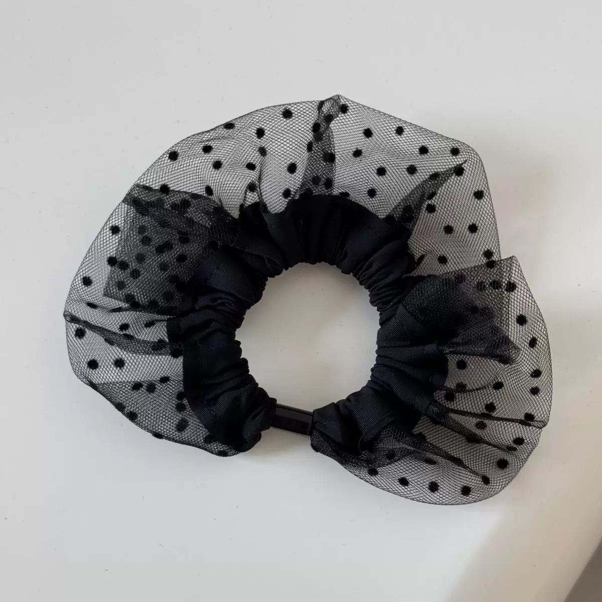 Women's Spring Summer Elegant Bowknot Hair Tie Sweet Lace Pattern