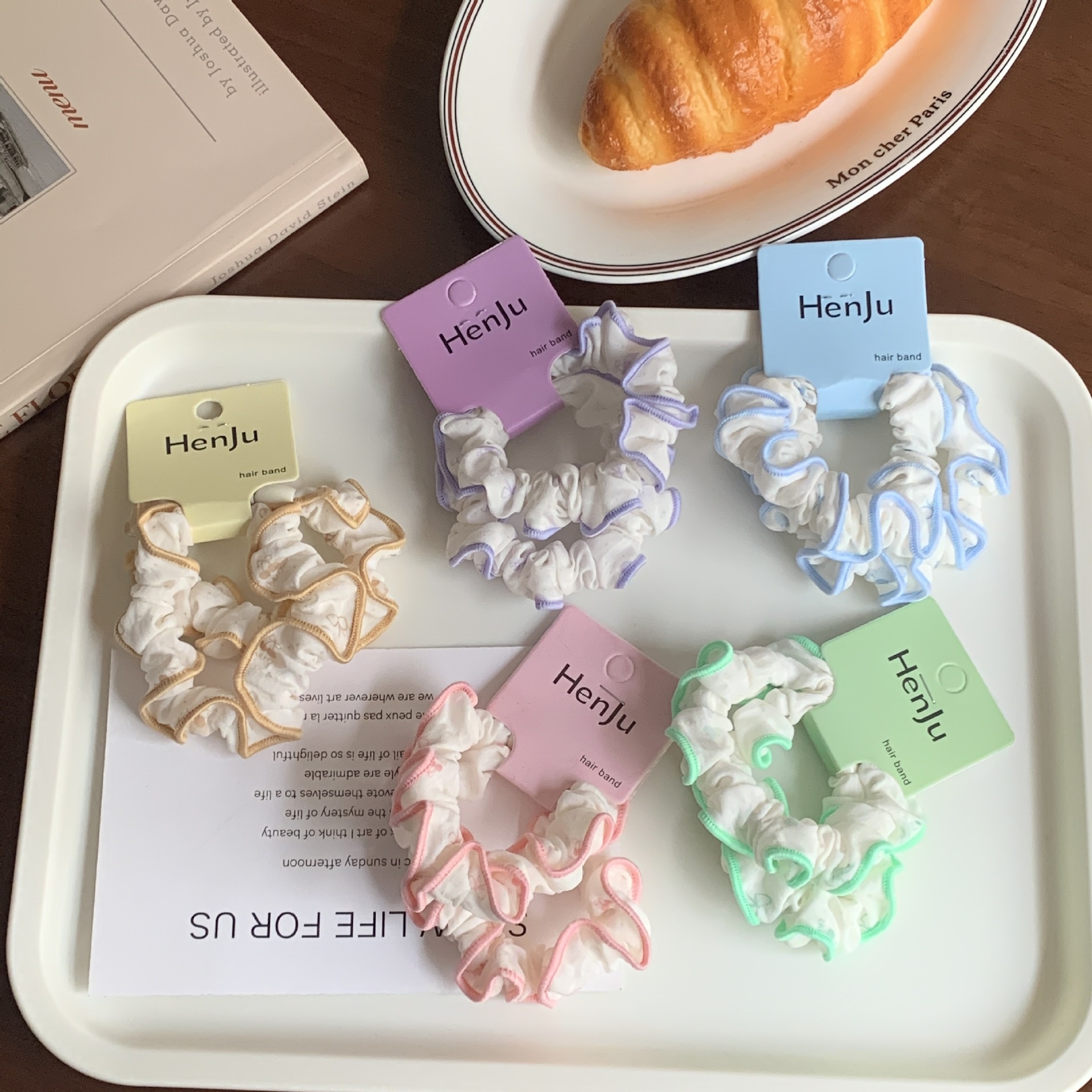 Women's Classic Daily Vacation Cloth Hair Scrunchie Solid Color