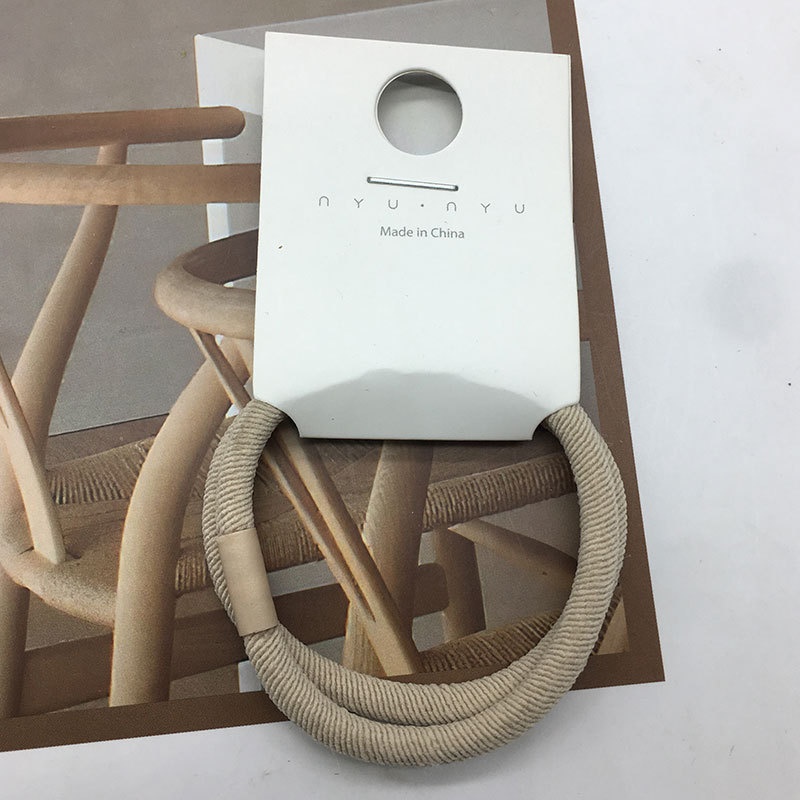 Women's Fashion Spring Hair Tie Stripe Flower Horse Print Daily Accessory