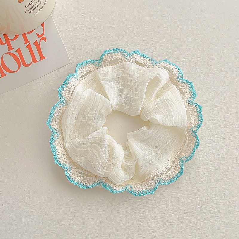 Women's Sweet Holiday Cloth Hair Tie Floral Butterfly Bowknot