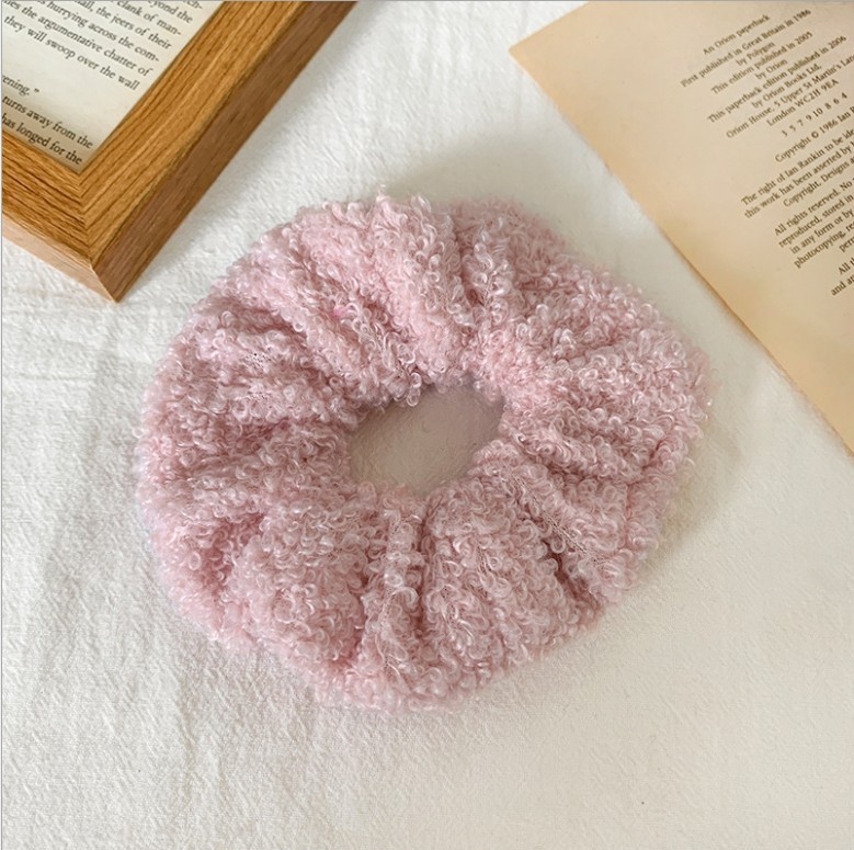 Women's Cute Daily Organza Hair Tie Lattice Flower Bow Knot