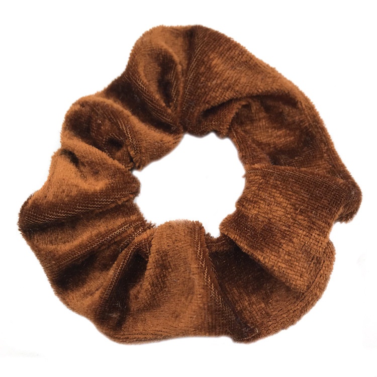 Women's Daily Wear Cloth Hair Tie Scrunchie Minimalist Solid Color