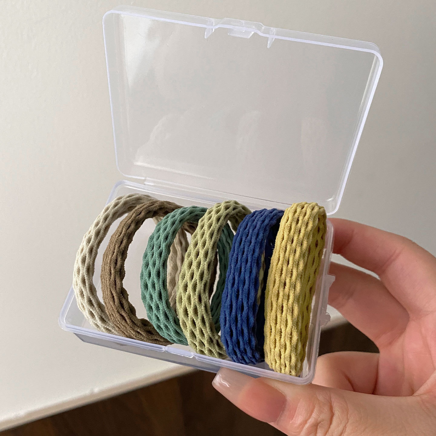 Women's 6-Piece Cloth Rubber Band Spring Daily Hair Accessories Multicolor